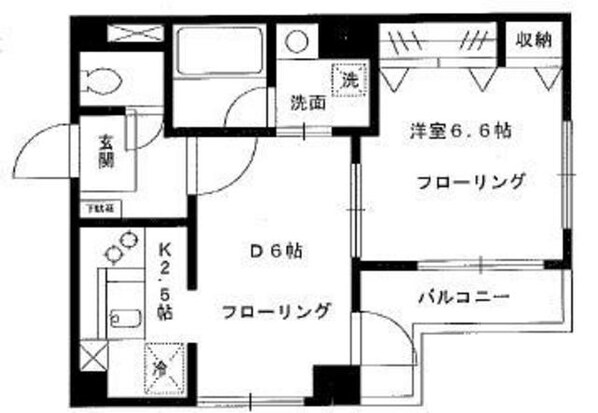 グラシューズ　ワンの物件間取画像